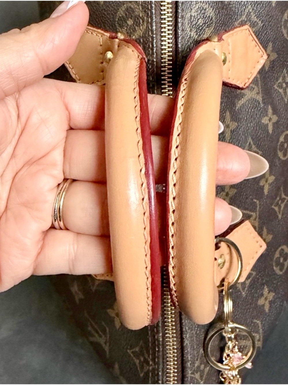 🔥LAST DROP🔥Louis Vuitton Speedy 30 Brown Monogram Satchel - Picture 6 of 13